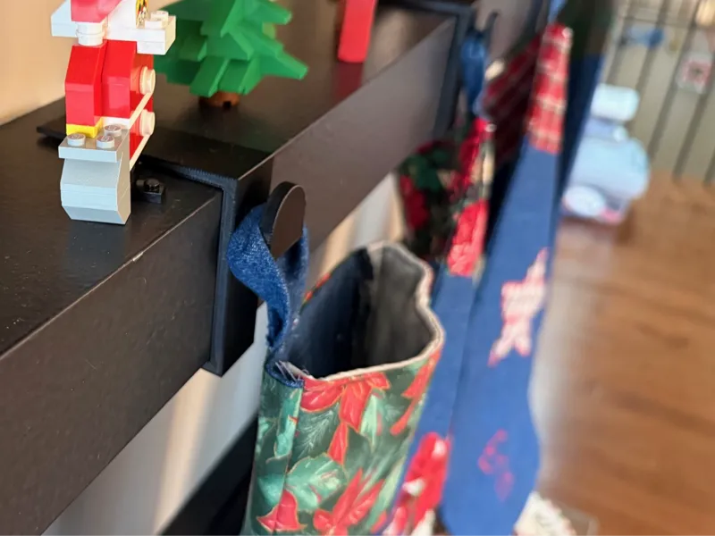Mantle Hook for Christmas Stockings