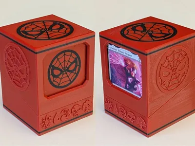 MTG Deck Box - Spiderman design