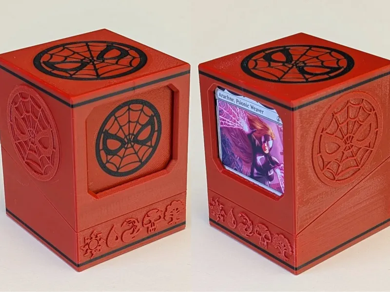 MTG Deck Box - Spiderman design