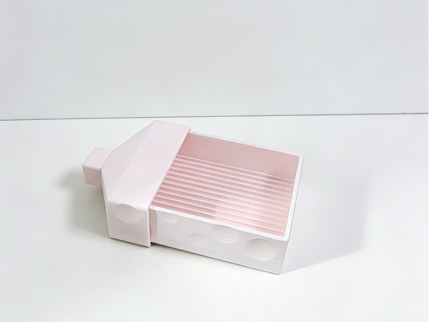 Miniatura 1 do modelo 3D 15道奶酪豆铲带收豆漏斗