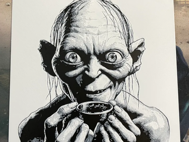 hueforge Golum Lord of the ring