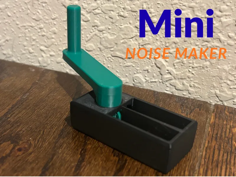 Mini Noisemaker fidget- Multicolor