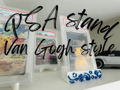 PSA Slab Stand - Van Gogh Edition