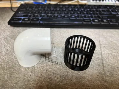 Aquarium Return Strainer for 3/4" PVC fitting