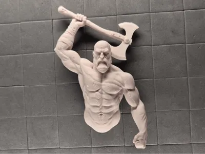 Kratos Leviathan Axe Wall Bust | God of War