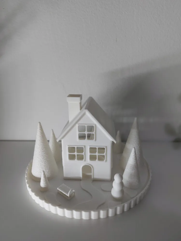 Christmas Village - Free 3D Print Model - MakerWorld