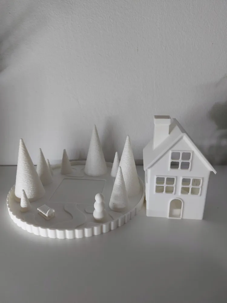 Christmas Village - Free 3D Print Model - MakerWorld