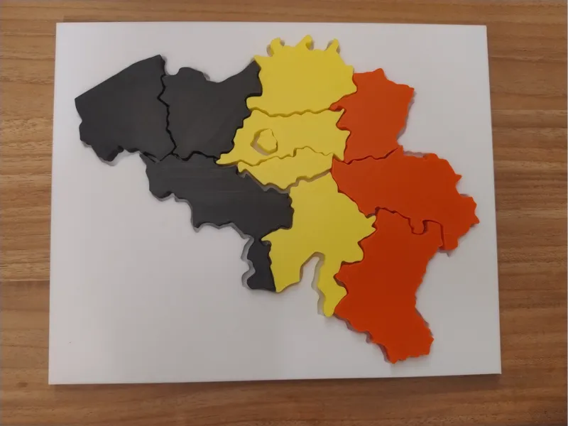 Belgium Puzzle – Learn the Provinces!