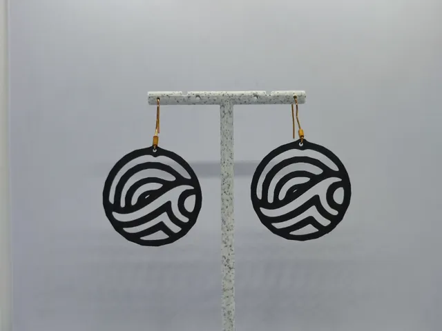 Aretes Olas Crecientes