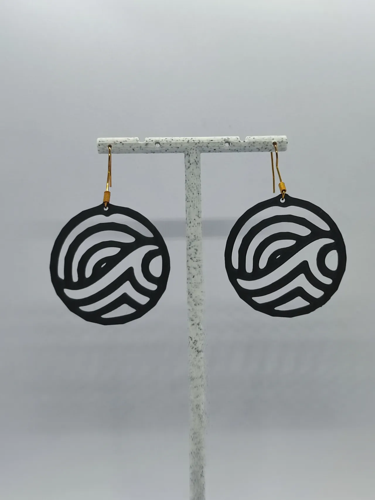 Aretes Olas Crecientes view 3