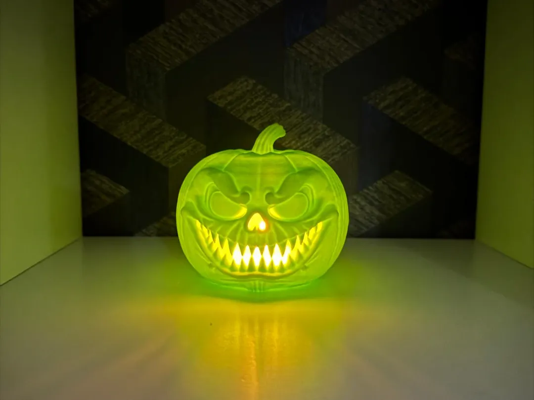 Citrouille décorative pour lumière LED