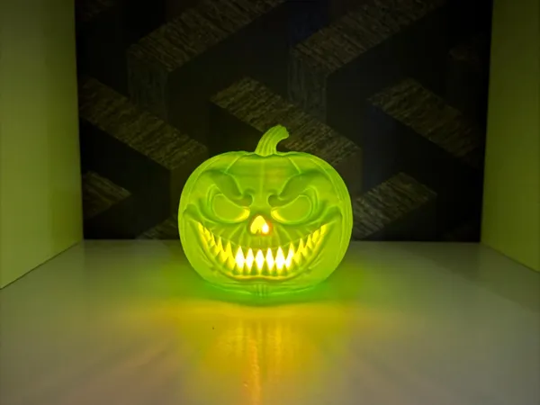 Citrouille décorative pour lumière LED
