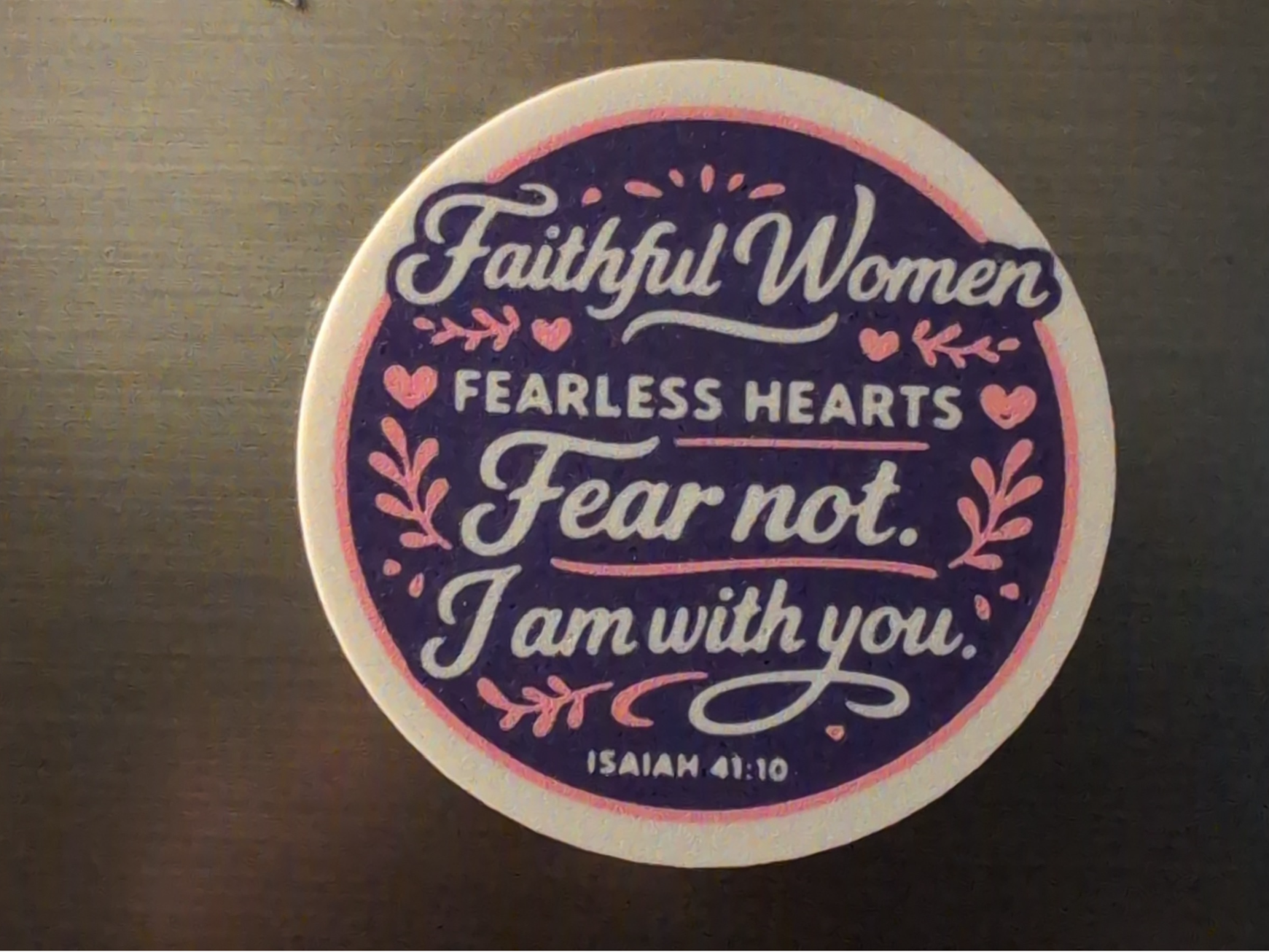 Bible Verse Fridge Magnet