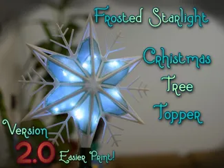 Chirstmas Tree Topper - Frosted Starlight V2.0!