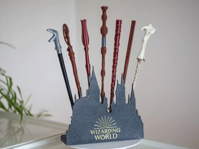Wand Stand - Hogwarts Harry Potter