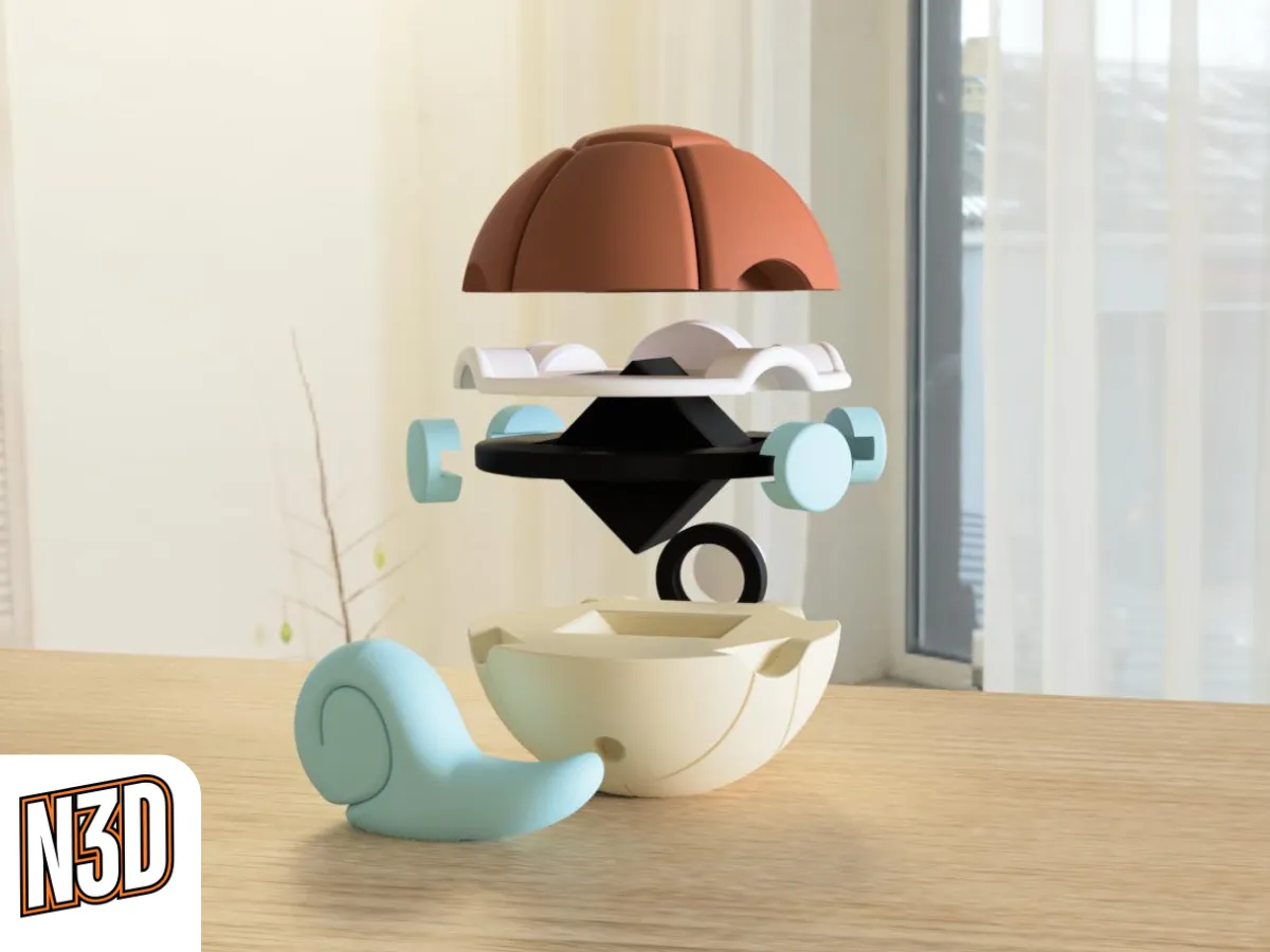 #0007 - Squirtle Ball view 3