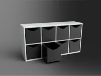 Tiroir de rangement pour bureau — photo 1