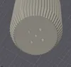 With water drain holes -0.2mm layer, 2 walls, 10% infill