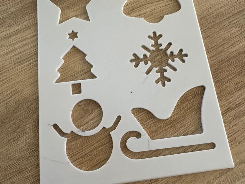 Stencil Christmas