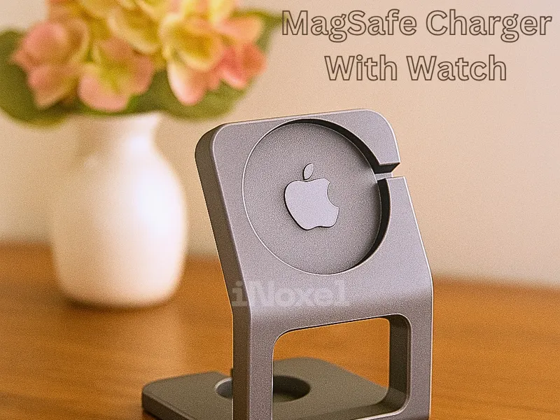 iMagLift MagSafe charger with Apple Watch |iNoxel