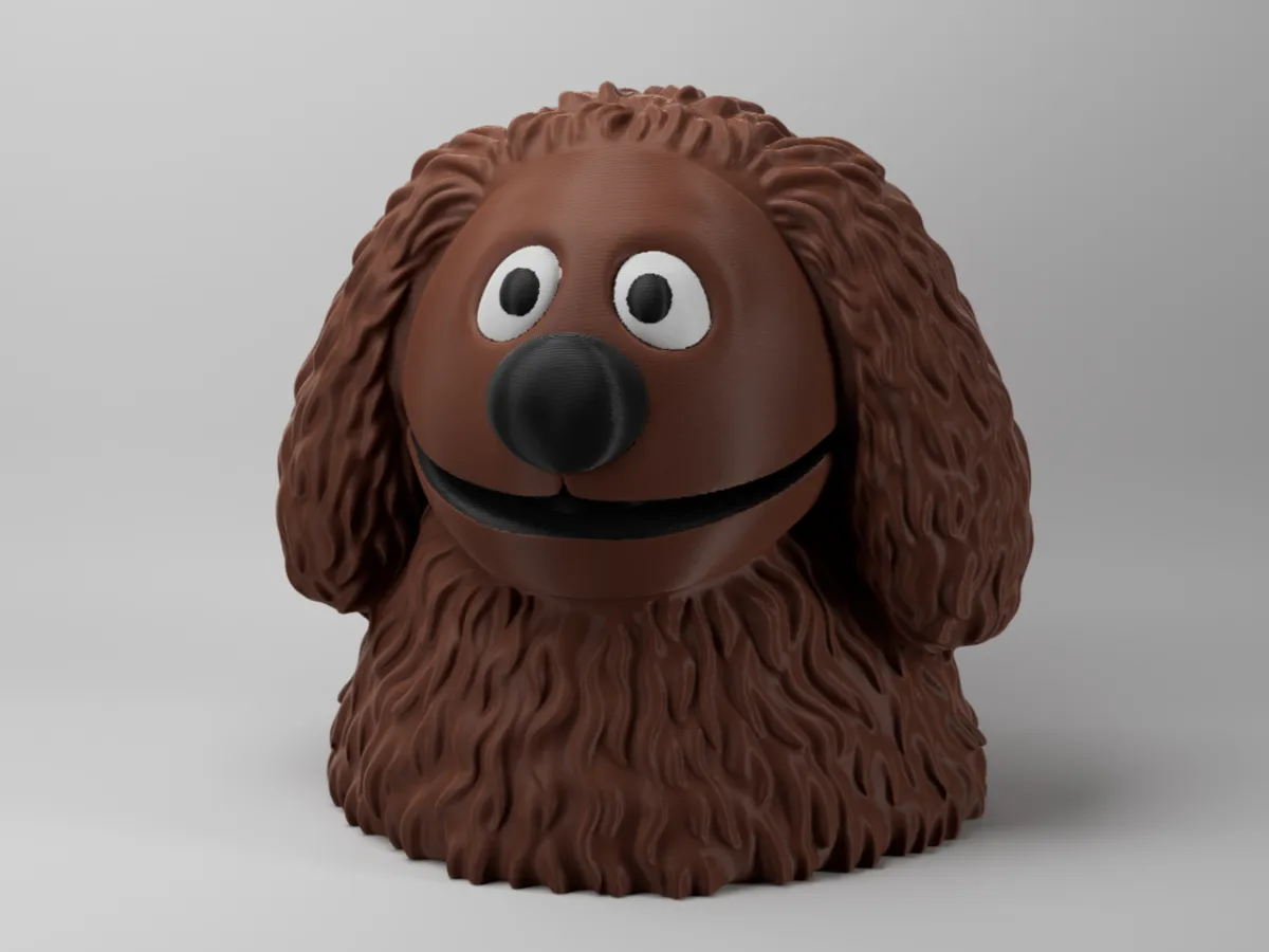 Rowlf the Dog from The Muppets - Free 3D Print Model - MakerWorld