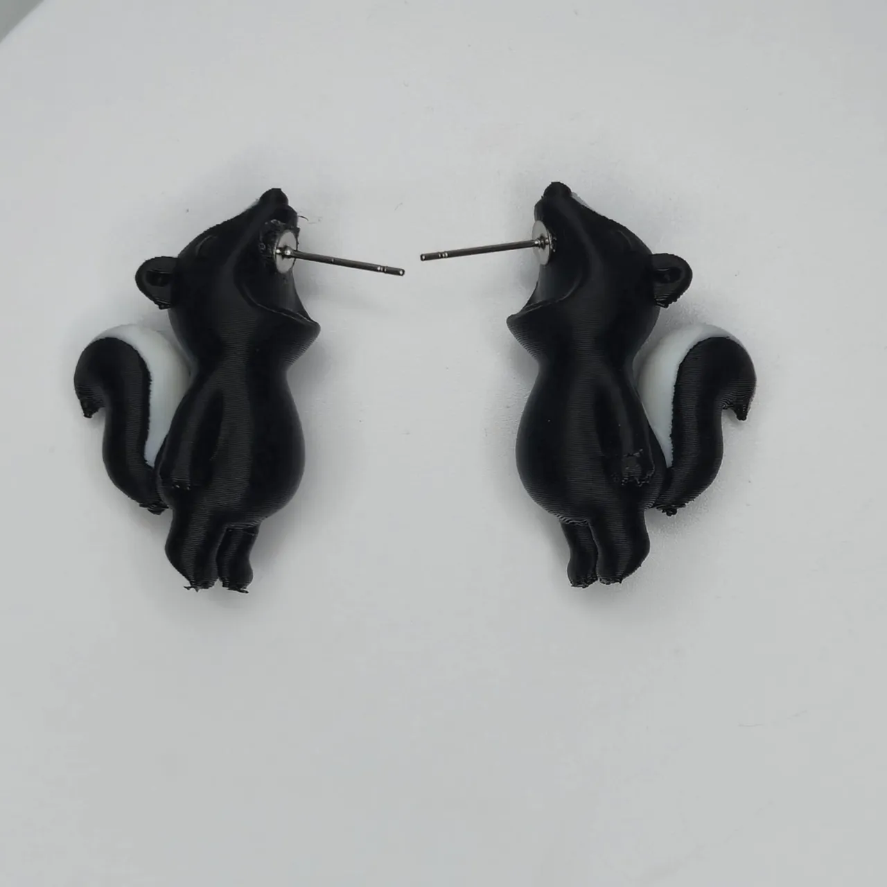 Skunk Chomper Earrings view 2