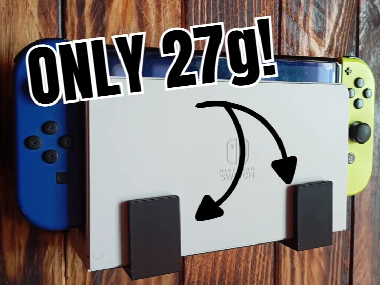 Wall mount for Nintendo Switch
