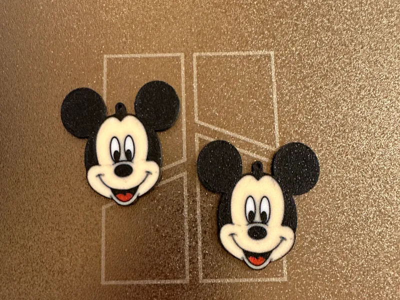 Mickey Mouse Facedown mode