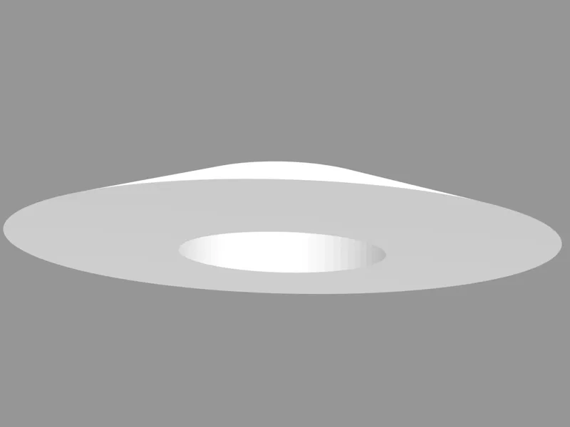 Outside Garden lamp top cap