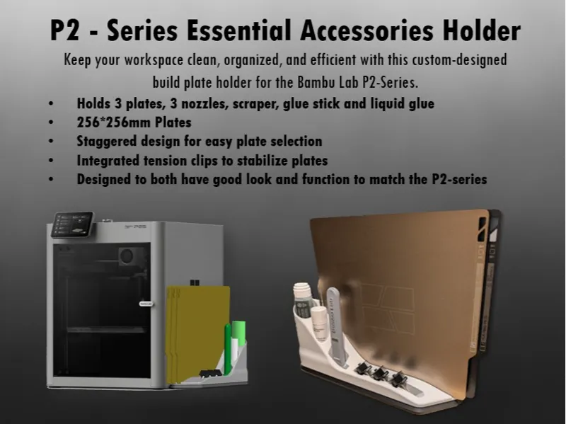 P2/X2 - Series Essential Accessories Holder