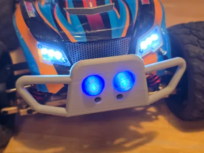 WLToys 104009 Front Bumper with Headlights