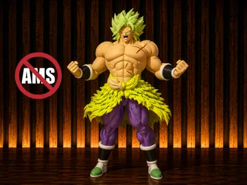 Accesorio para impresora 3D: Broly - Legendary Super Saiyan (NO AMS) — vista de referencia 3