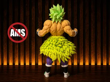 Accesorio para impresora 3D: Broly - Legendary Super Saiyan (NO AMS) — vista de referencia 5