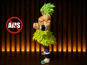 Accesorio para impresora 3D: Broly - Legendary Super Saiyan (NO AMS) — vista de referencia 4