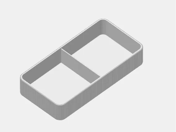 Sleek Bathroom Organizer – Dual Compartment