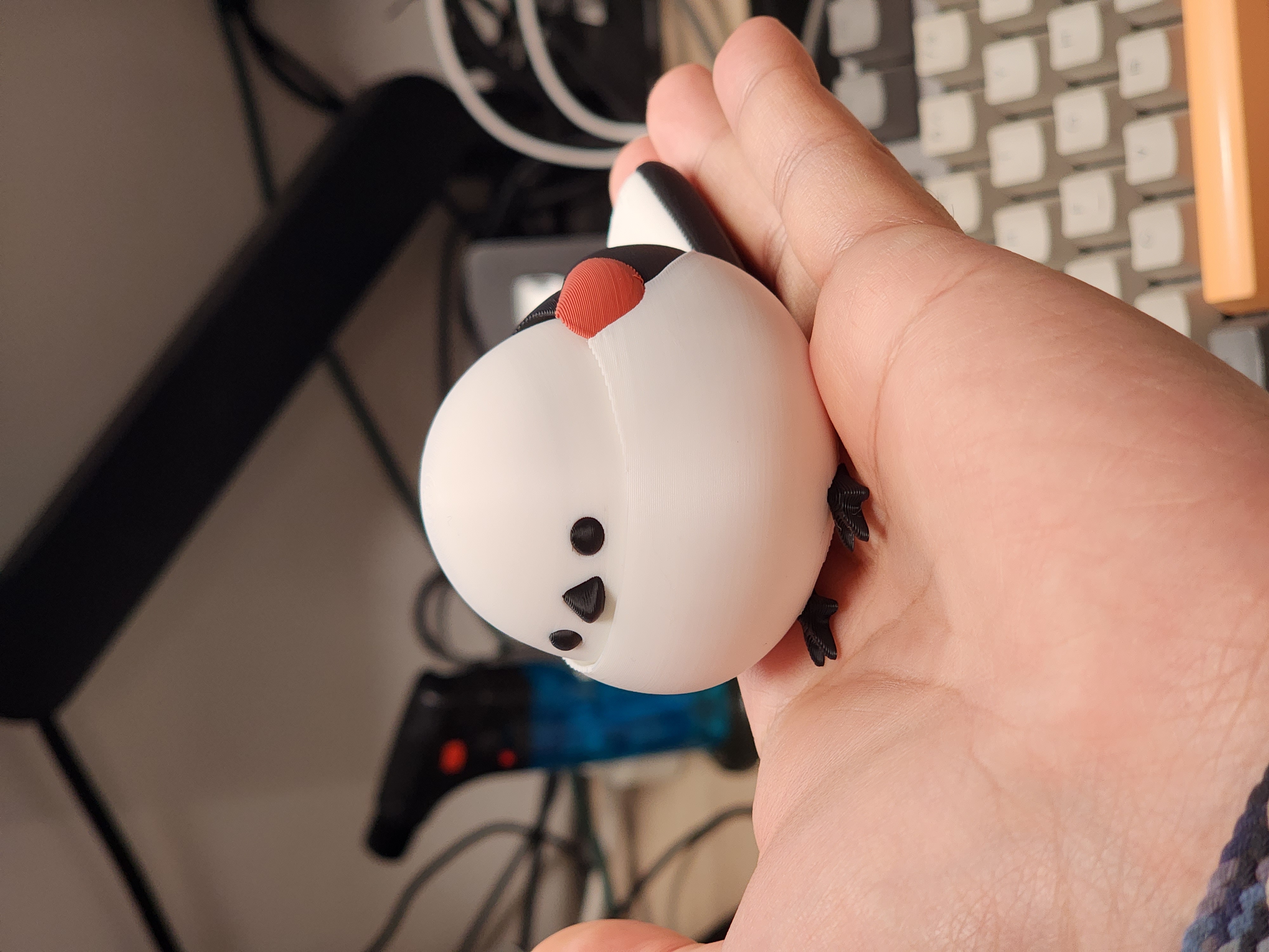 Miniatura 1 do modelo 3D 小肥啾按压减压玩具