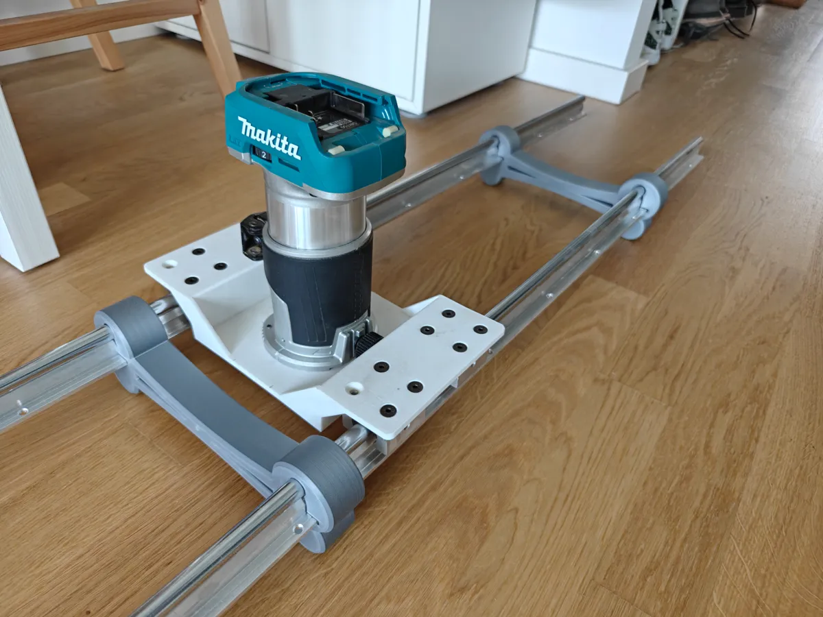 Pieds pour gabarit de surfaçage de plateaux