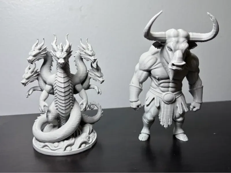 Mythic Guardians: Minotaur & Hydra Duo