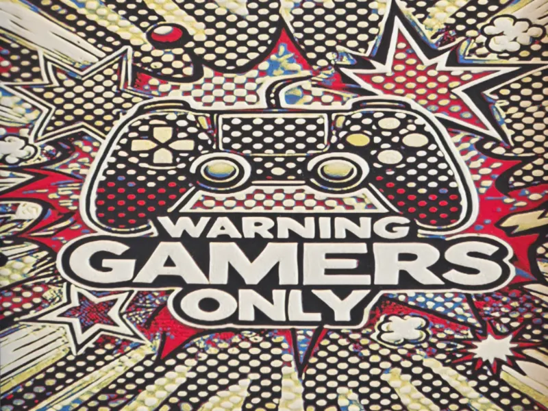Gamers Only Wall Art
