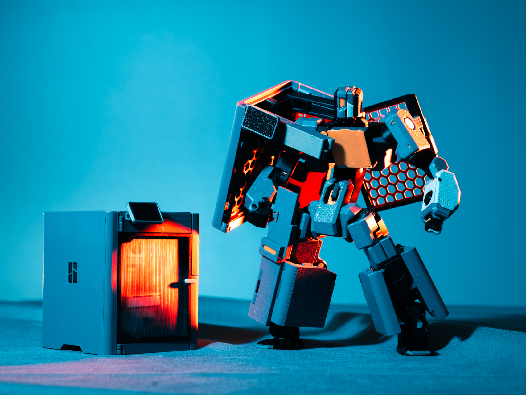 RoboPrinter: P2S Transforming Robot | No Supports - 1