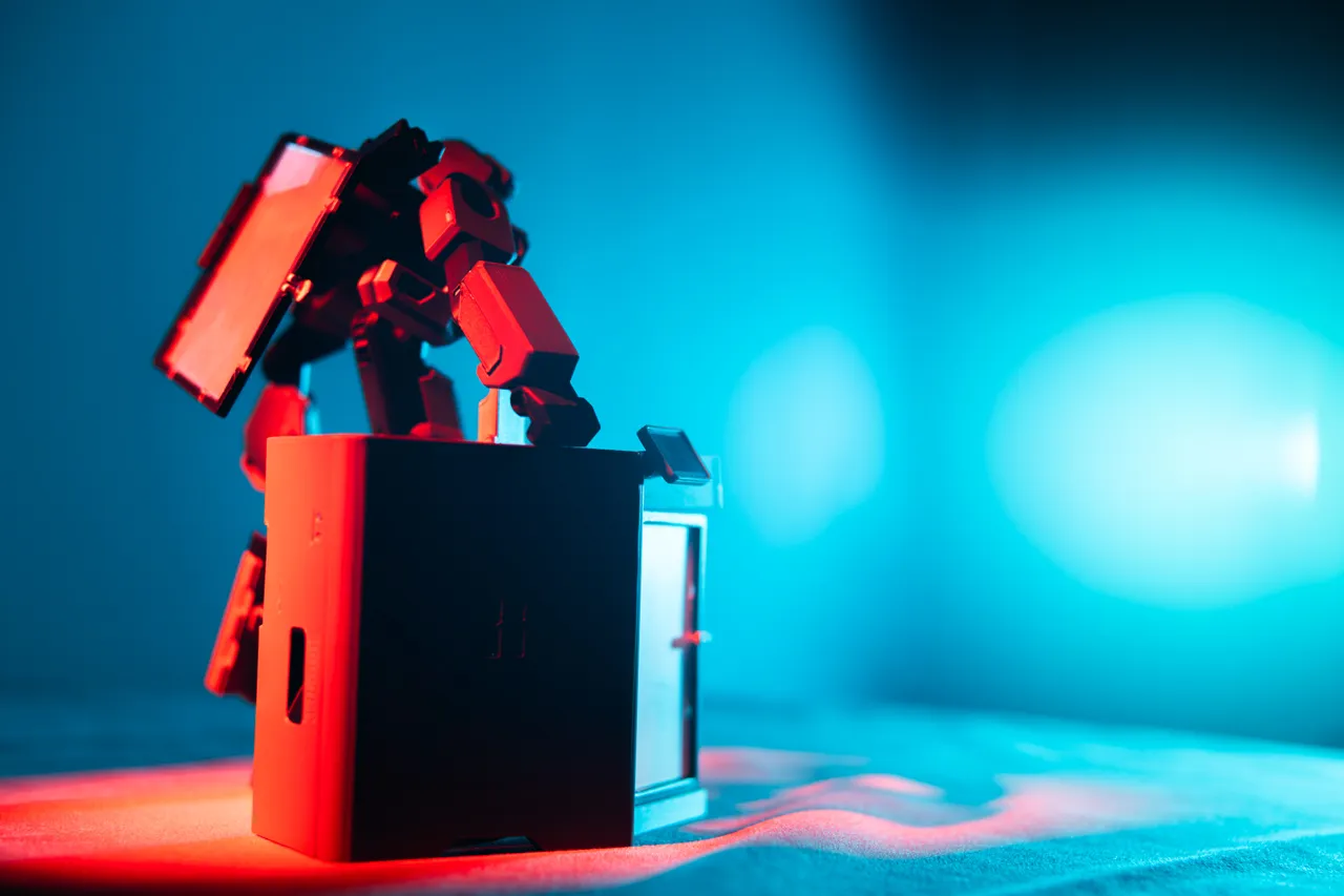 RoboPrinter: P2S Transforming Robot | No Supports view 4