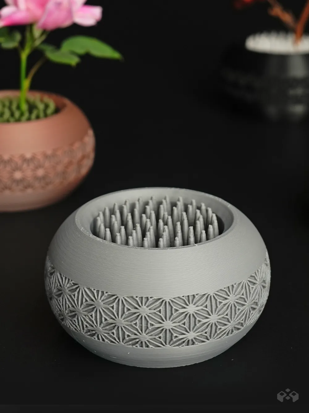 迷你剑山花蛙——插花桌面花瓶- 免费3D 打印模型- MakerWorld