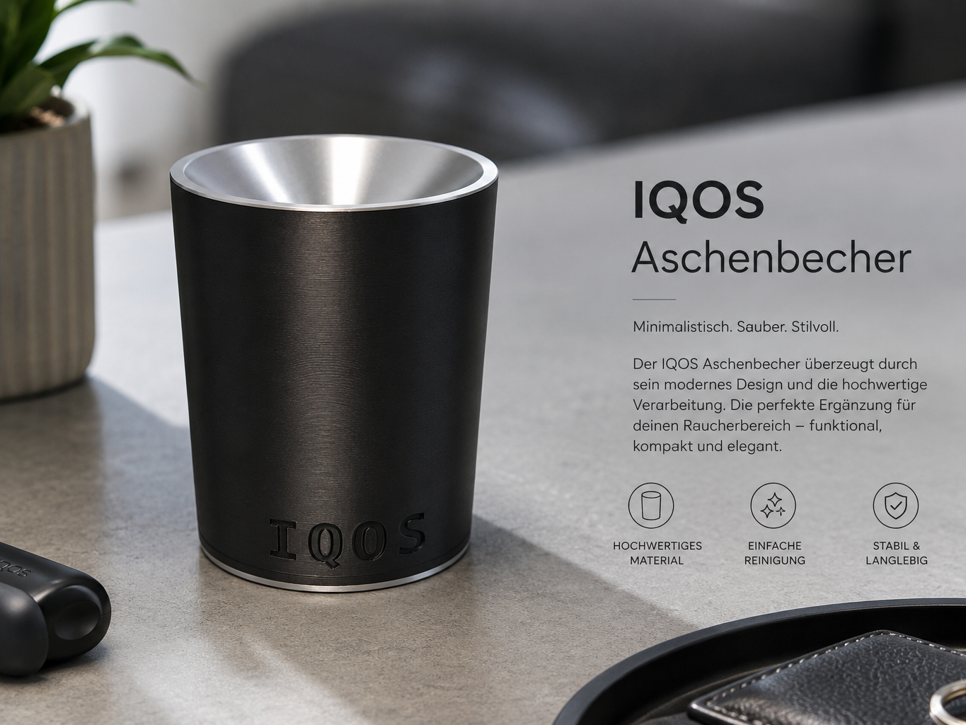 IQOS Aschenbecher – Modernes Design