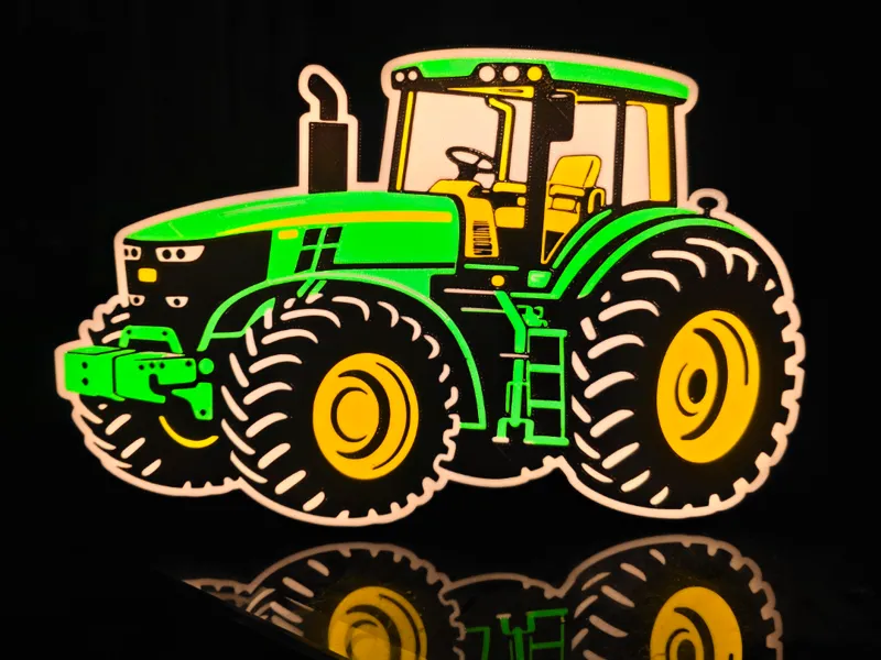 John Deere Tractor Lighbox
