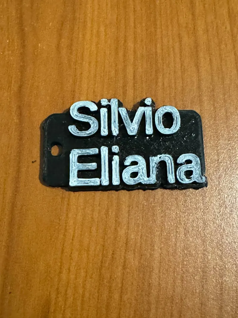 keychain Silvio Eliana