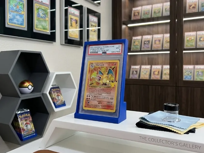 display stand for psa, cgc slab 