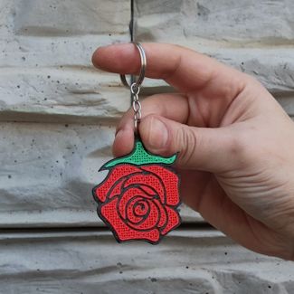 Rose Keychain by Falconsson - Multicolor
