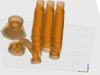0.6mm nozzle, 0.3mm layer, 3 walls, 15% infill