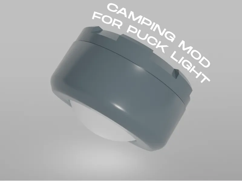 Puck Light Hanger Adapter For Camping
