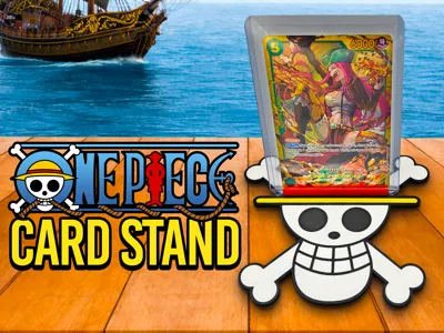 One Piece Graded Card Stand | PSA CGC & TOPLOADED